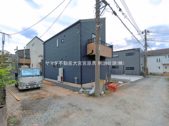 さいたま市見沼区堀崎町の前面道路含む現地写真