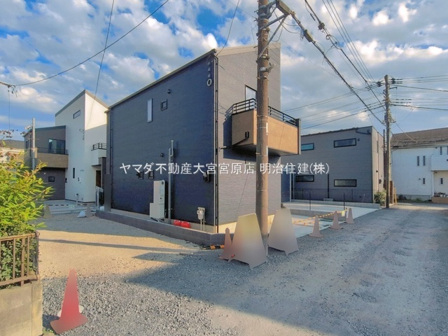 さいたま市見沼区堀崎町の前面道路含む現地写真