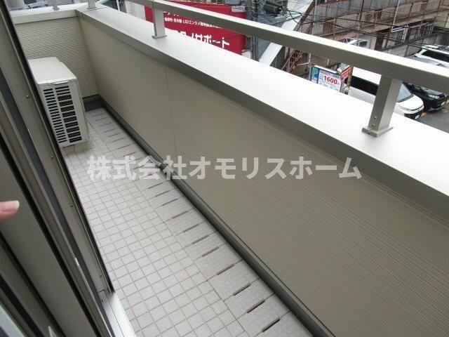 ウエルストン池上のバルコニー