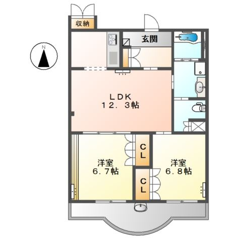 【間取り】 | スターガーデン新栄