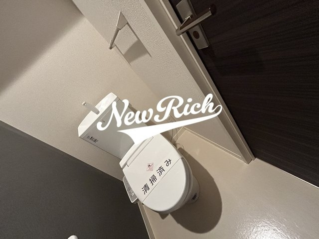 伊勢崎市華蔵寺町のアパートのトイレ