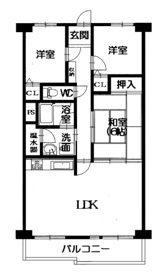 【間取り】 | マンハイム五条