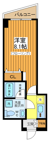 【間取り】 | フェニシア三軒茶屋