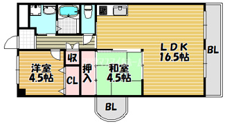 【間取り】 | ロイヤルマツイ