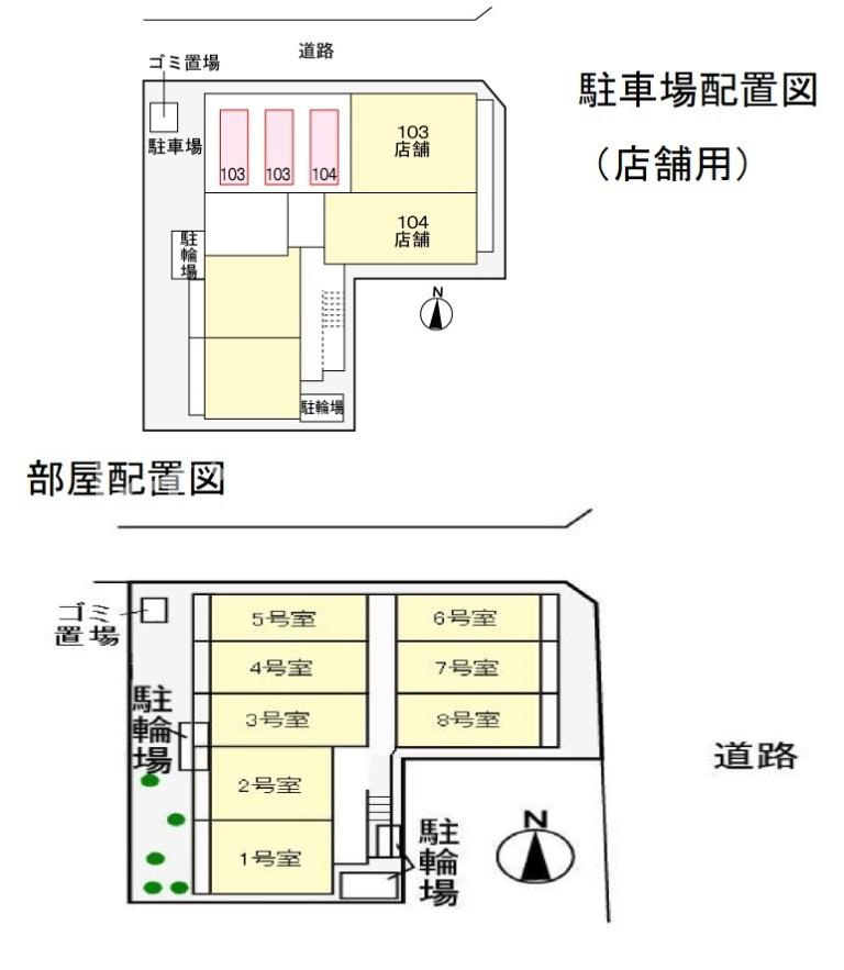 ＮＡＫＡＭＵＲＡ　ＢＬＤ．※初期費用分割あと払いサービス利用可能物件の区画図