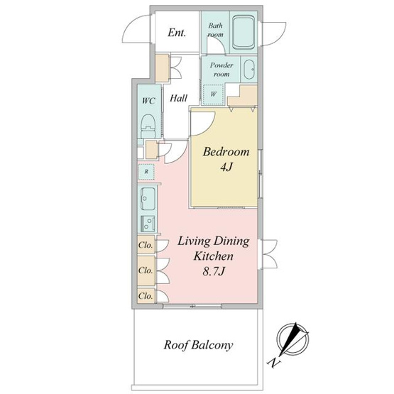 【間取り】 | シンシア雪谷バウ