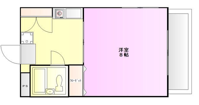 ハイツこずみの間取り