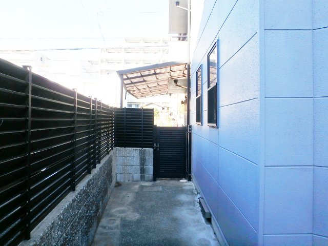 西宮市津門川町戸建の庭
