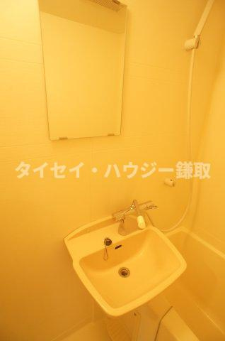 芝コーポ５号館の洗面所