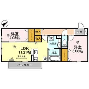 【間取り】 | ソラーレ善 | お部屋の間取りです