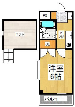 エルムコーポせんげん台の間取り