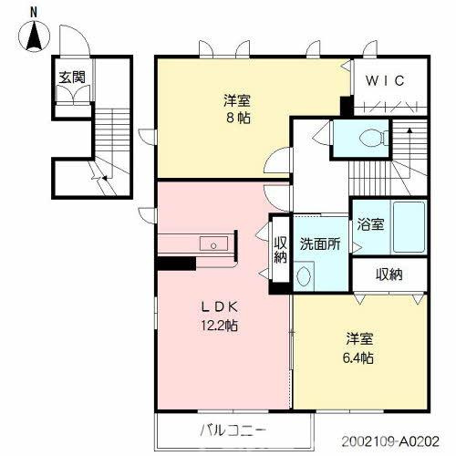 ボナール・Ｋの間取り