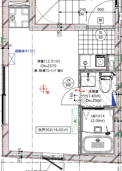 キレイナ中延の間取り