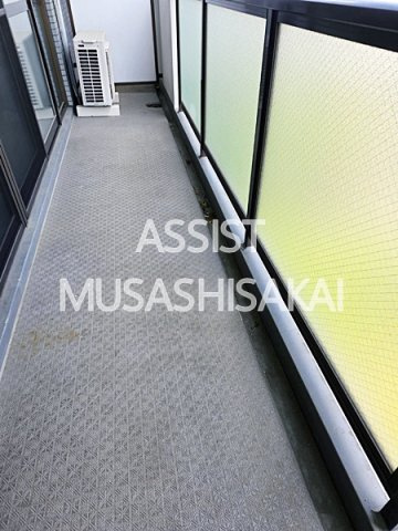 クレール武蔵野のバルコニー|※同建物別号室