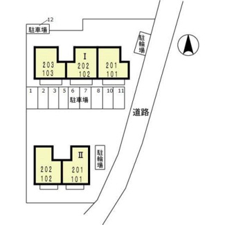 【区画図】 | セジュールアネシス　Ⅰ