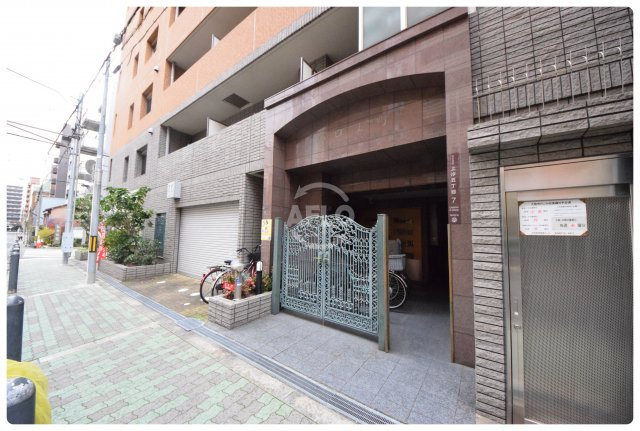 ハロ上町のエントランス|ハロ上町　エントランス