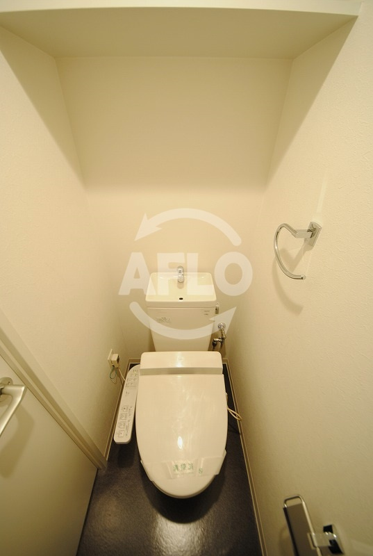 FLAT34上本町　五条小学校区のトイレ|FLAT34上本町　温水洗浄便座