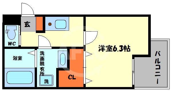 メゾン夕陽ヶ丘の間取り|メゾン夕陽ヶ丘　間取り