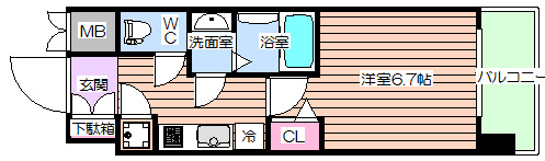 【間取り】 | レジュールアッシュ中之島SOUTH