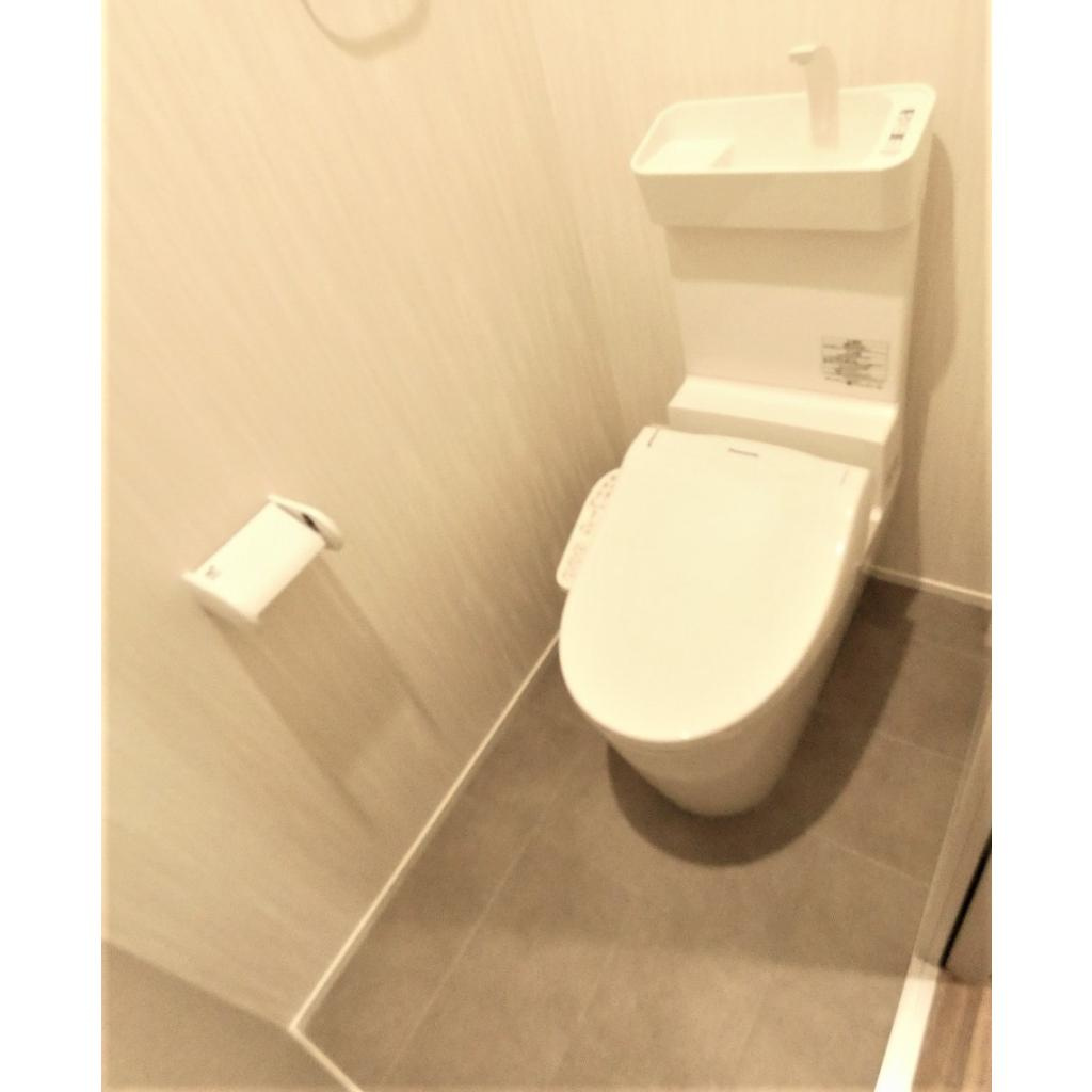 プライムクロスのトイレ|清潔感のあるトイレです