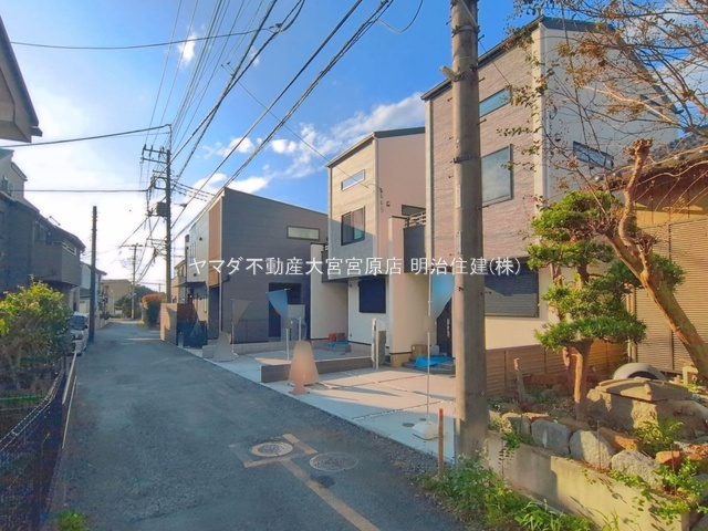 さいたま市見沼区堀崎町の前面道路含む現地写真