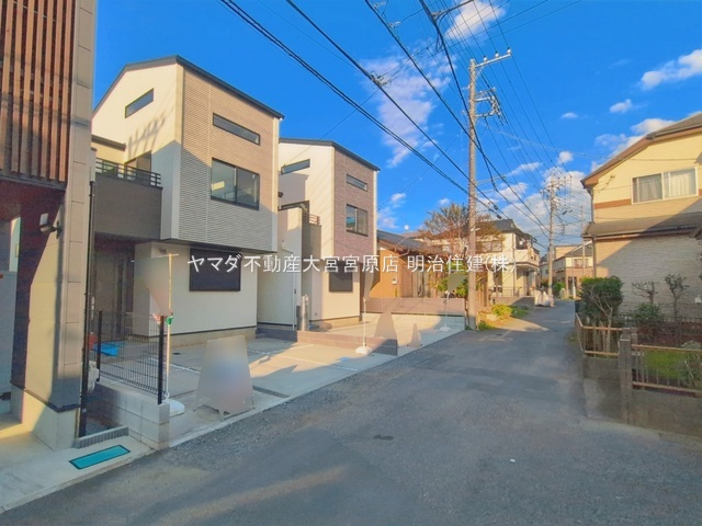 さいたま市見沼区堀崎町の前面道路含む現地写真