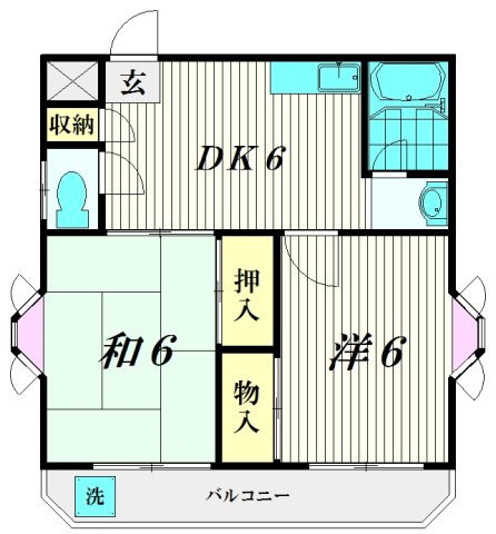 クレッセントハイムの間取り