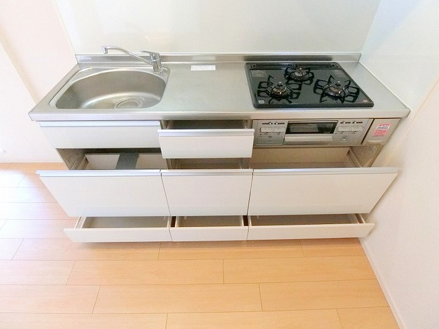 武蔵野市緑町１丁目の賃貸マンションのキッチン