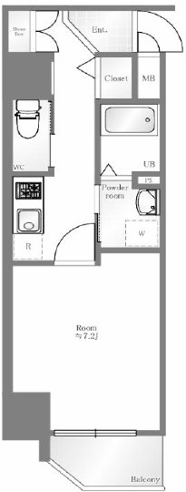 ジュネーゼグラン本町EASTの間取り