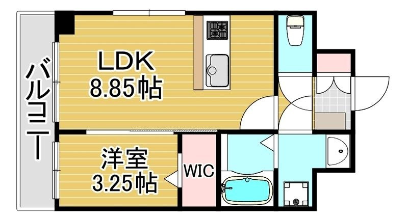 マルコビル平尾の間取り