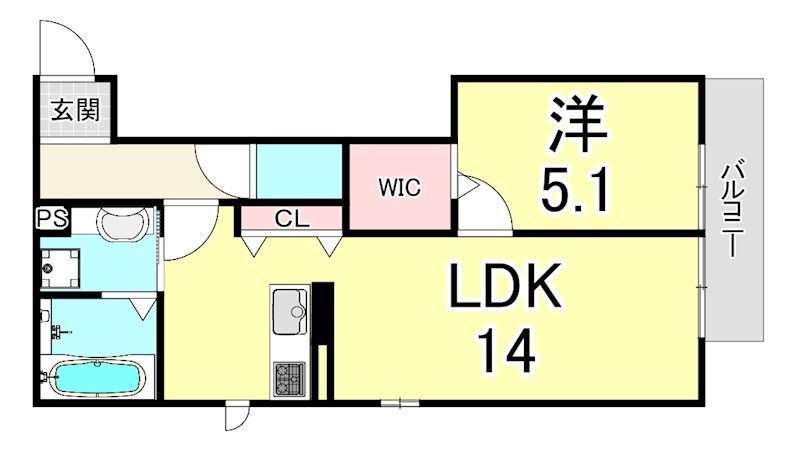 CLAIRの間取り