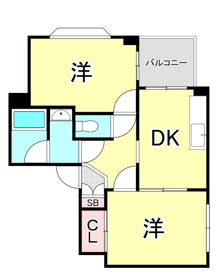 レジデンシア甲子園の間取り