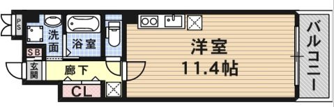 シンプルライフ元町の間取り