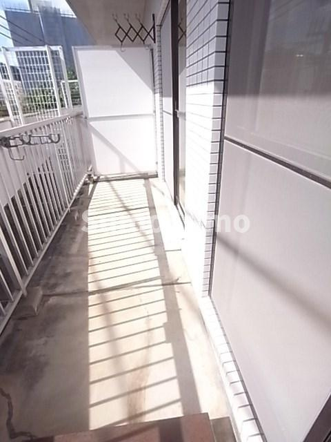 ハイツ菊水のバルコニー