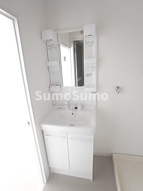 ハイツ菊水の独立洗面台