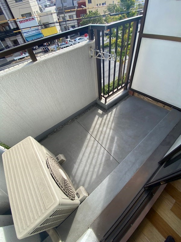 ぺイサージュサンコーのバルコニー