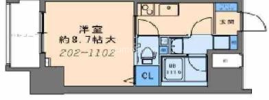 アスラン江戸堀の間取り