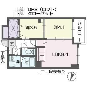 フェイスカミーユの間取り