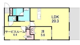 リブレ御影の間取り