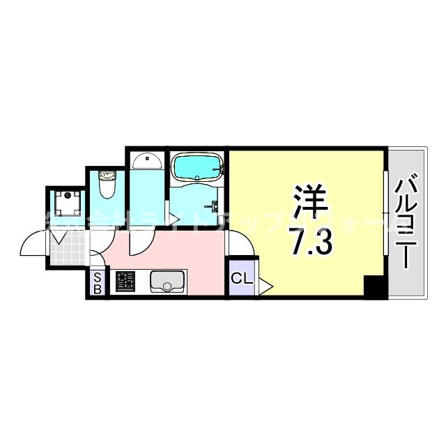レジデンス神戸レガーロの間取り