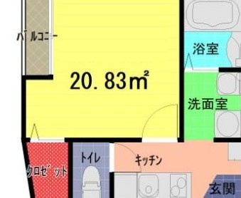 パインクレスト草加の間取り
