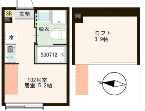 Axis青砥（読：アクシスアオト）の間取り