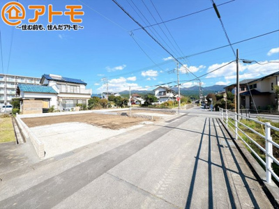 【前面道路含む現地写真】 | 御殿場市大坂　新築一戸建て　2号棟