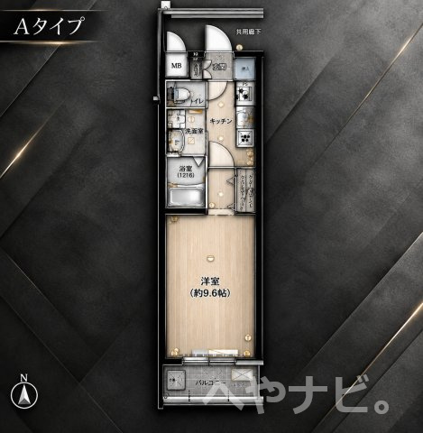 【間取り】 | CREST TAPP太閤通