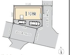 さいたま市見沼区御蔵第3の区画図