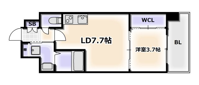 【間取り】 | Dimora難波