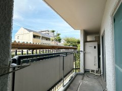 モウリマンションのバルコニー