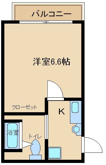 ラスティング相模大野の間取り