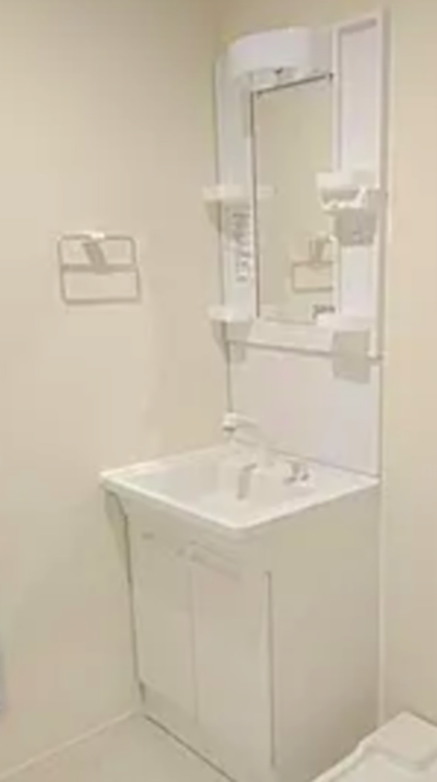 エミシアの洗面所