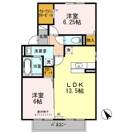 【間取り】 | ハートパレス三好